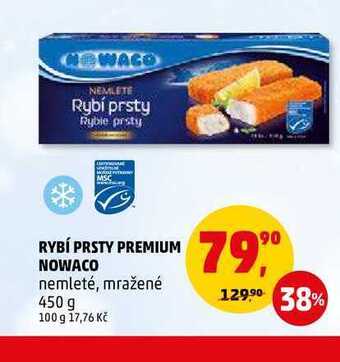 Penny Market Rybí prsty premium nowaco, 450 g nabídka