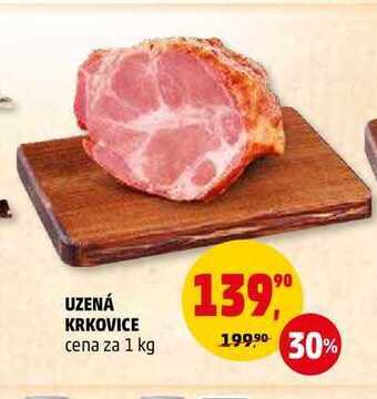 Penny Market Uzená krkovice, 1 kg nabídka
