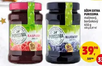 Penny Market Džem extra purissima malinový, 450 g nabídka