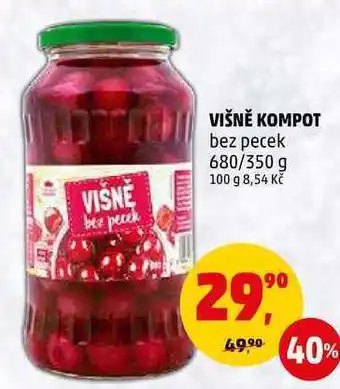 Penny Market Višně kompot, 680 g nabídka