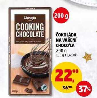 Penny Market Čokoláda na vaření choco'la, 200 g nabídka