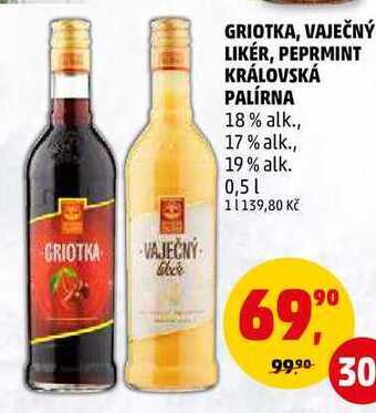 Penny Market Griotka královská palírna, 0,5 l nabídka