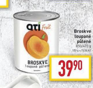 Billa Broskve nabídka