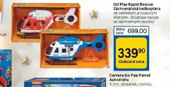 Tesco Go play rapid rescue záchranářská helikoptéra nabídka