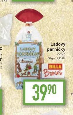 Billa Ladovy perníčky nabídka