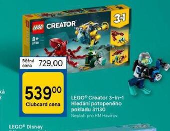 Tesco Lego creator nabídka