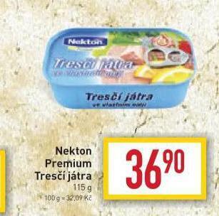 Billa Nekton tresčí játra nabídka