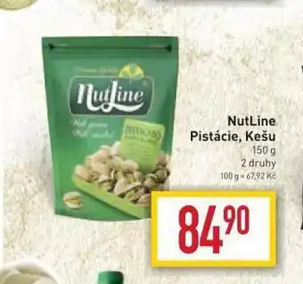 Billa Pistácie, kešu nabídka