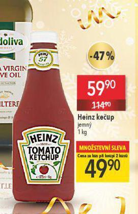 Globus Heinz kečup nabídka