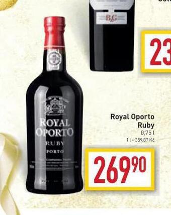 Billa Royal oporto ruby nabídka