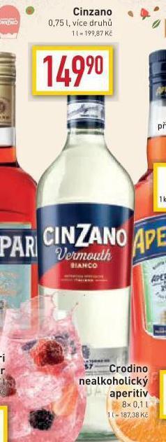 Billa Cinzano nabídka
