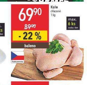 Globus Kuře nabídka