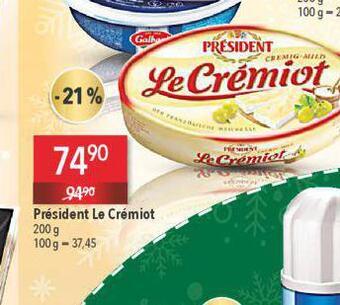 Globus Président le crémiot nabídka