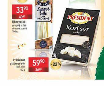 Globus Président sýr nabídka