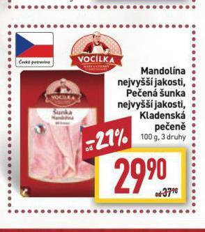 Billa Kladenská pečeně nabídka
