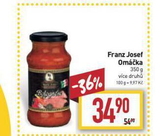 Billa Franz josef omáčka nabídka