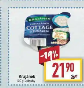 Billa Krajánek nabídka