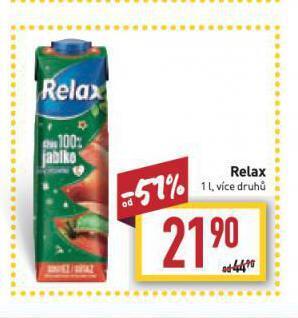 Billa Relax nabídka