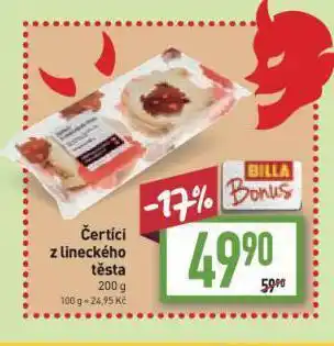 Čertíci z lineckého těsta
