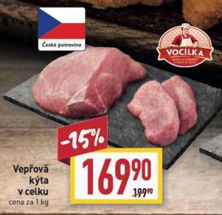 Billa Vepřová kýta v celku nabídka
