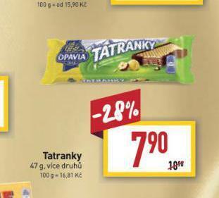 Billa Tatranky nabídka