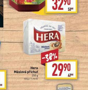 Billa Hera máslová příchuť nabídka