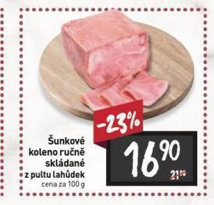 Billa Šunkové koleno nabídka