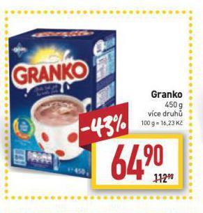 Billa Granko nabídka