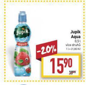 Billa Jupík aqua nabídka