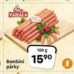 Coop Bambini párky 100 g nabídka