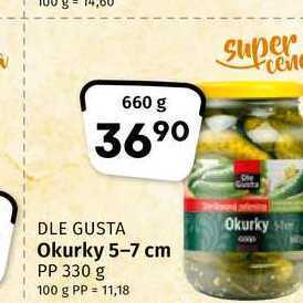 Coop Coop okurky 5-7 cm 660g nabídka