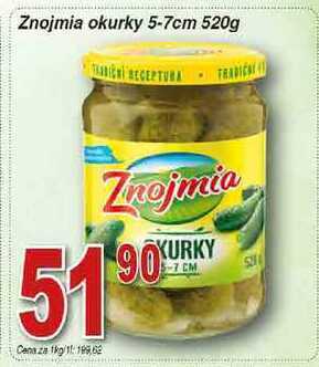 Hruška Znojmia okurky 5 - 7cm 520g nabídka