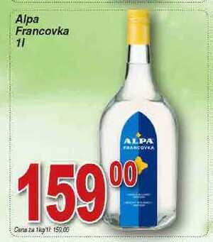 Hruška Alpa francovka 1l nabídka