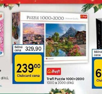 Tesco Trefl puzzle nabídka