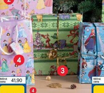 Tesco Disney vánoční balicí papír nabídka