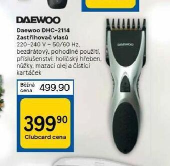 Tesco Zastřihovač vlasů daewoo nabídka