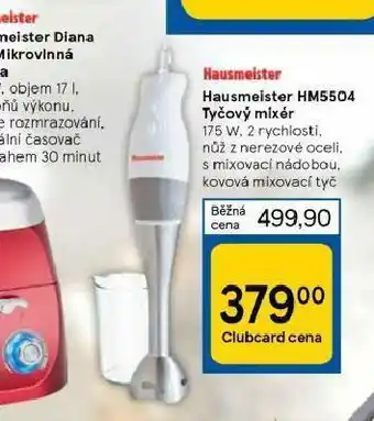 Tesco Tyčový mixer nabídka