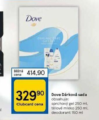 Tesco Dove dárková sada nabídka