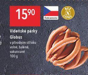Globus Vídeňské párky nabídka