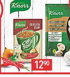 Globus Knorr polévka nabídka