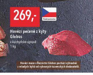Globus Hovězí pečeně z kýty nabídka
