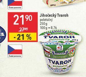 Globus Jihočeský tvaroh nabídka