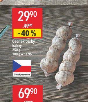 Globus Česnek český nabídka