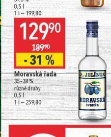 Globus Moravská řada nabídka