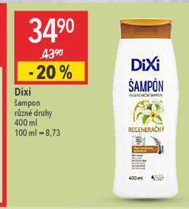 Globus Dixi šampon nabídka