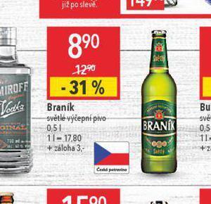 Globus Pivo braník nabídka