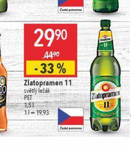 Globus Pivo zlatopramen nabídka