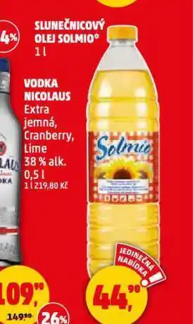 Penny Market Solmio slunečnicový olej nabídka