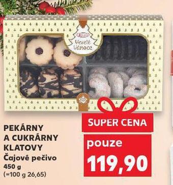 Kaufland Čajové pečivo nabídka