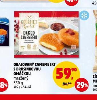 Penny Market Obalovaný camembert nabídka